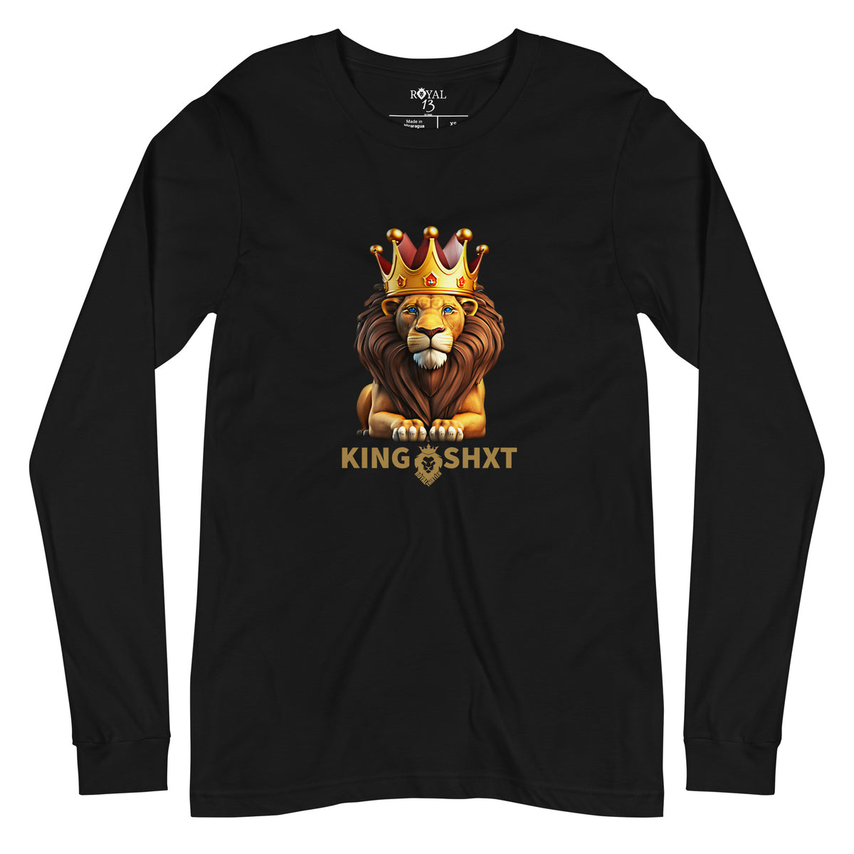 KING ShXt Long Sleeve Tee – Royal 13 The Brand