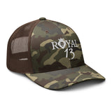 Royal 13 Camo Trucker Hat