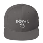 Royal 13 Snapback (White)