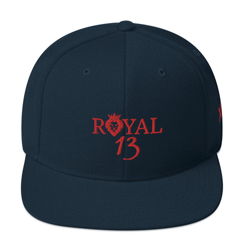 Royal 13 Snapback (Red)