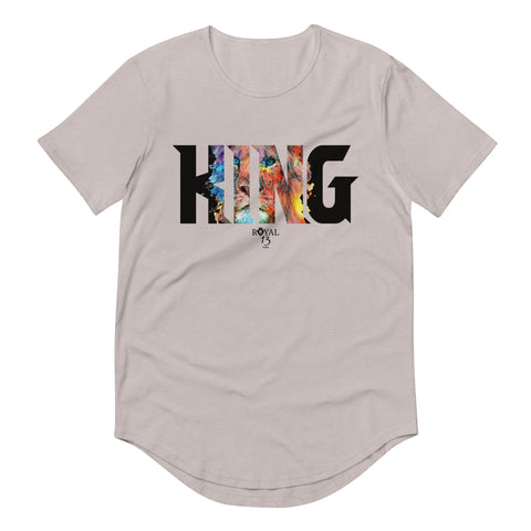 King Curved Hem T-Shirt