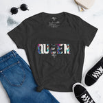 Queen Women's fitted t-shirt